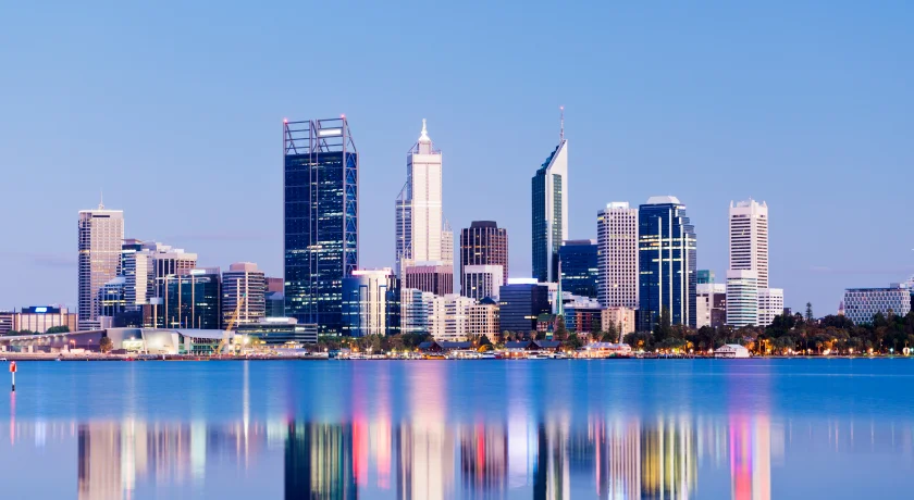 Modern office reception